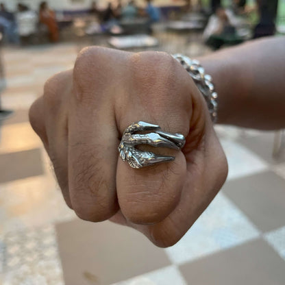 Dragon Claw Ring for men