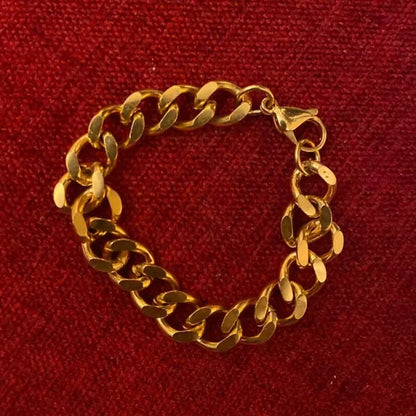 Gold Cuban Bracelet