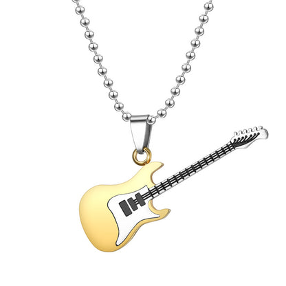 Electric Guitar Necklace for musicians