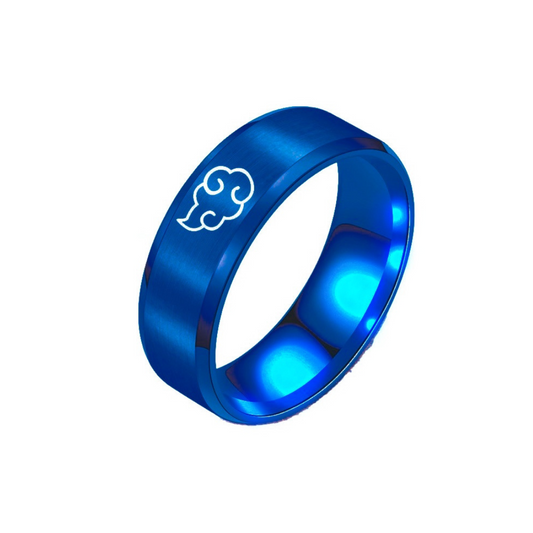 Akatsuki Ring Naruto Blue Color